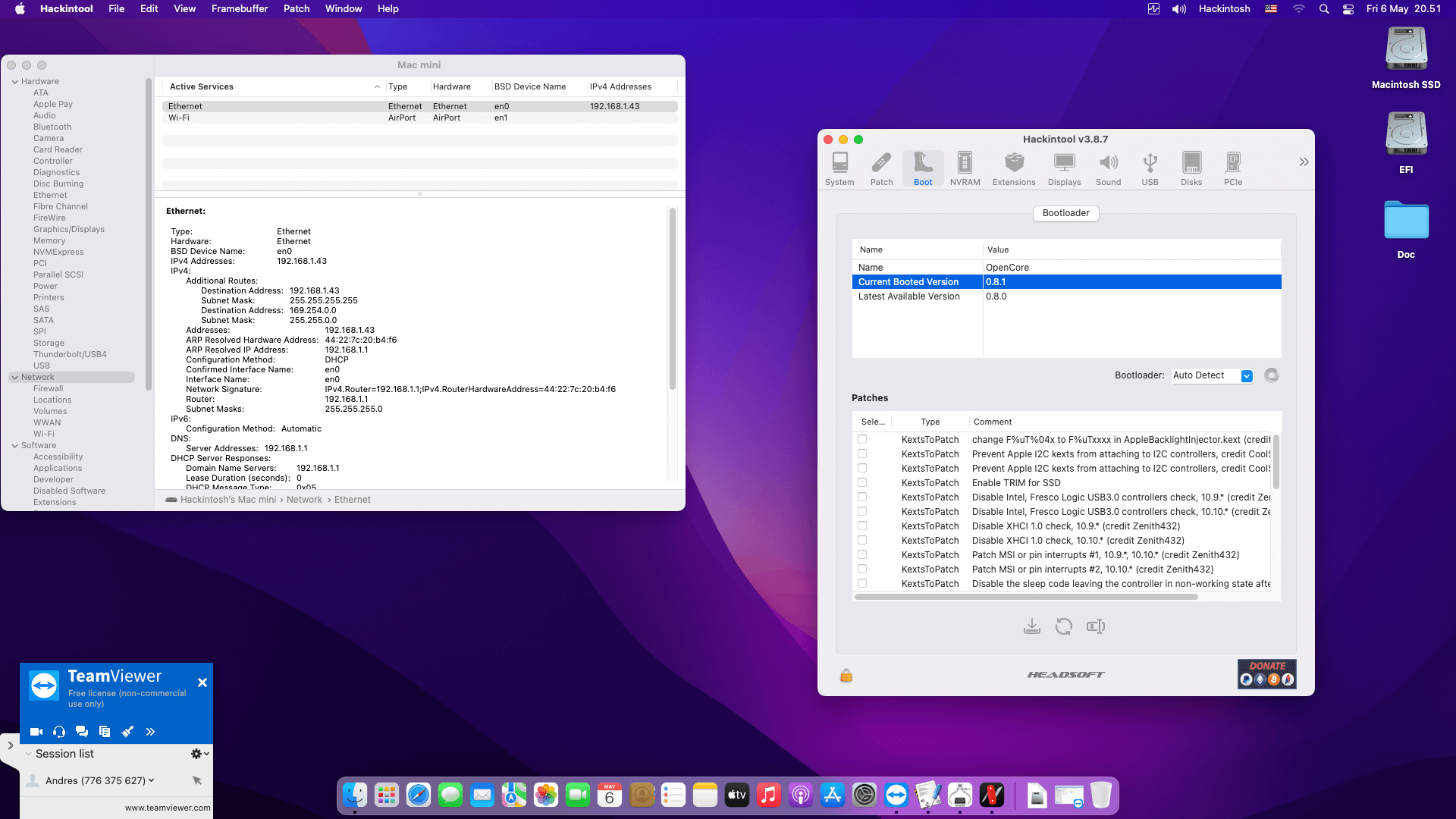 Intel NUC Kit NUC7i5BNH [KabyLake   Intel Iris Plus 640]   OpenCore 8